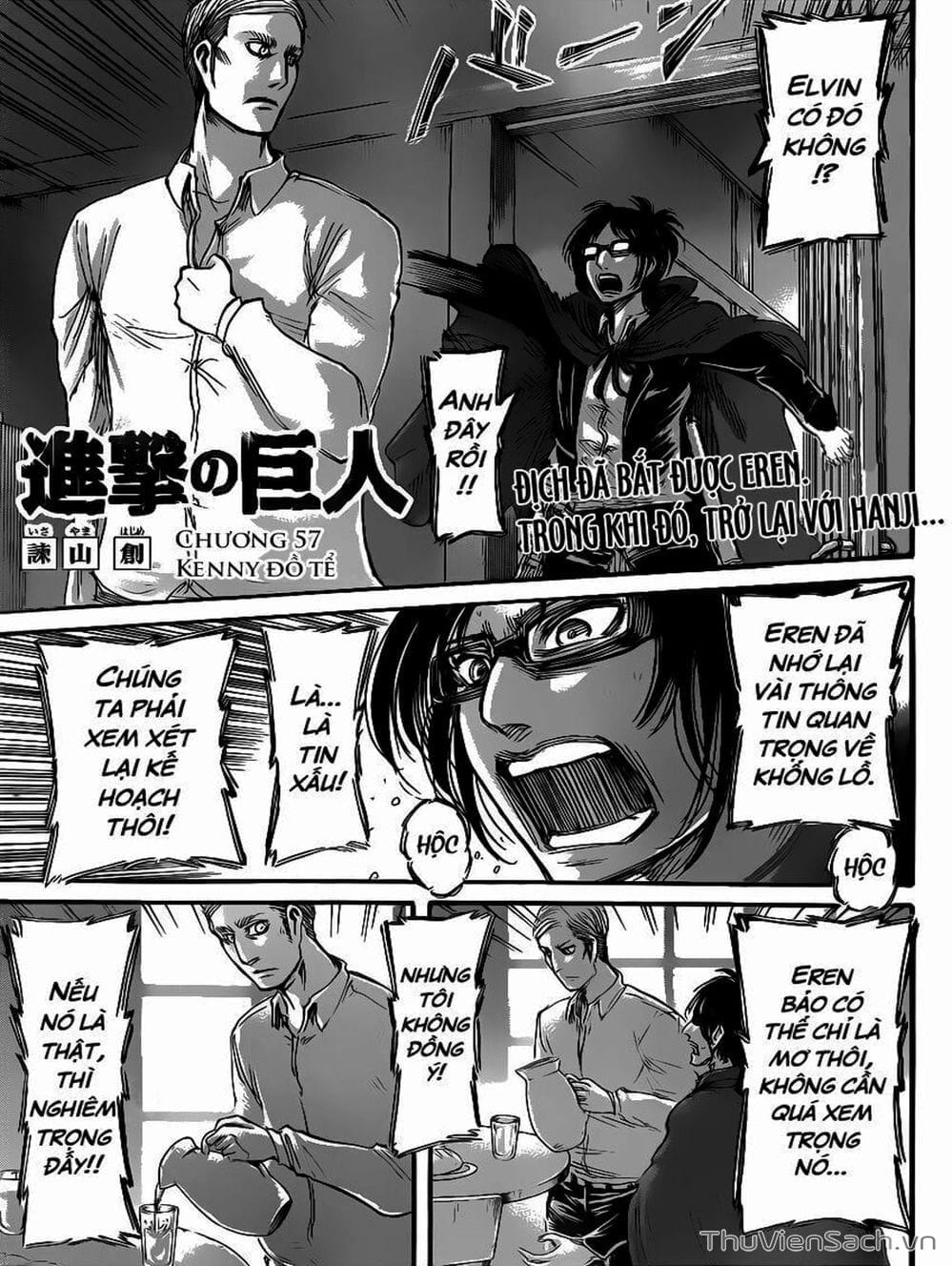 Truyện Tranh Đại Chiến Titan - Attack On Titan trang 8