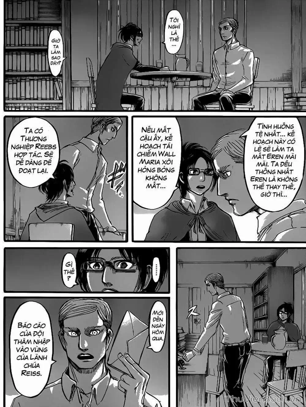 Truyện Tranh Đại Chiến Titan - Attack On Titan trang 8
