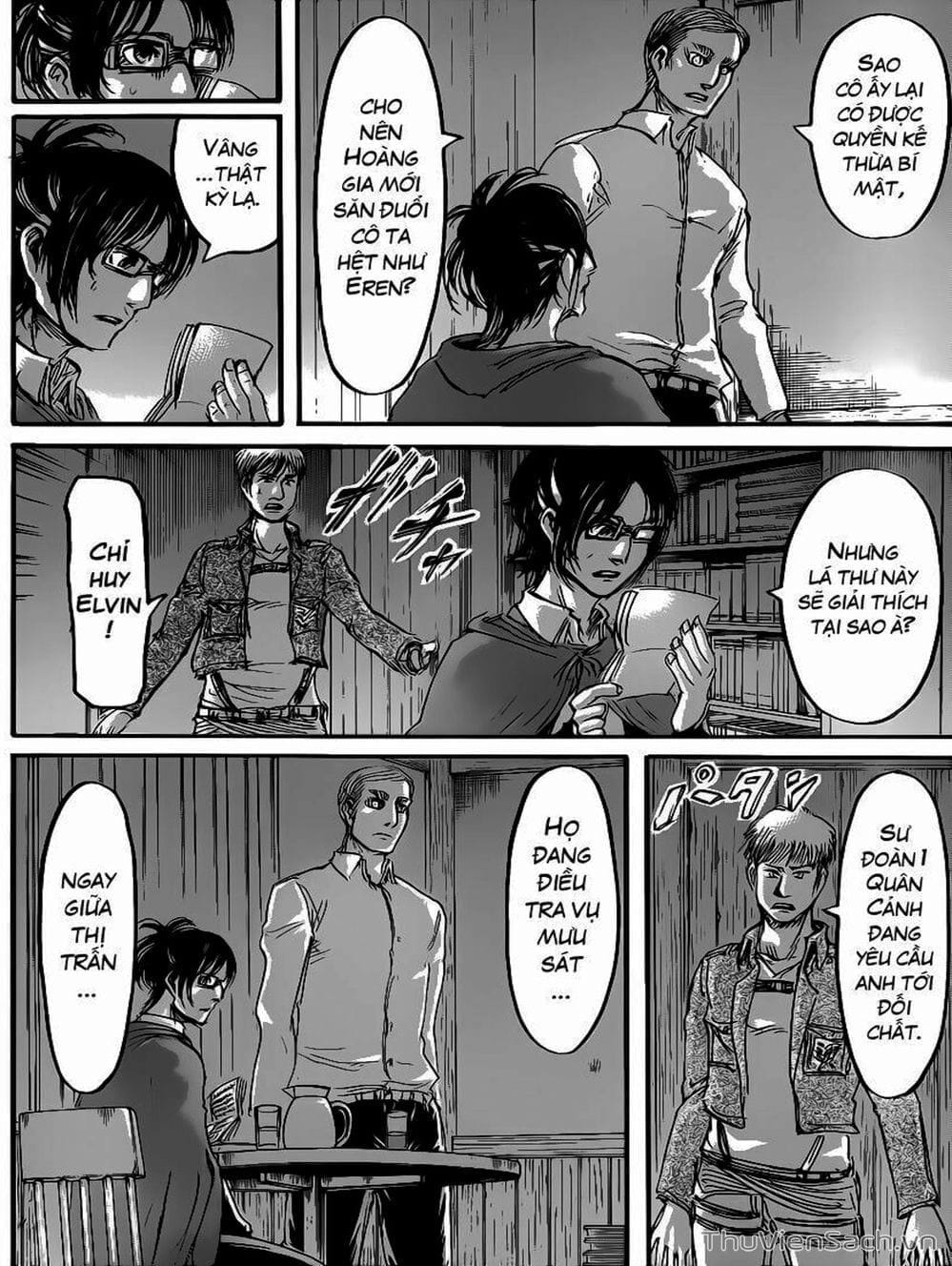 Truyện Tranh Đại Chiến Titan - Attack On Titan trang 8