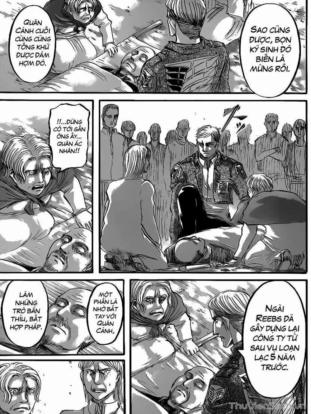 Truyện Tranh Đại Chiến Titan - Attack On Titan trang 8