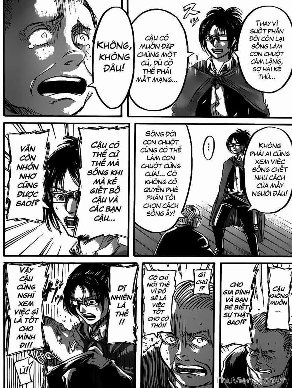 Truyện Tranh Đại Chiến Titan - Attack On Titan trang 8