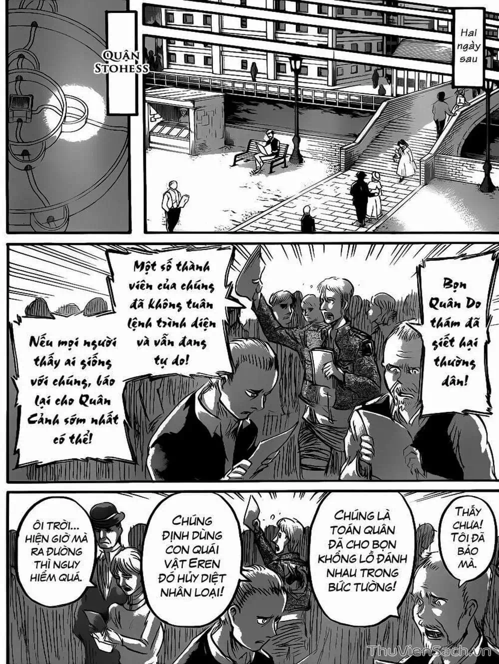 Truyện Tranh Đại Chiến Titan - Attack On Titan trang 8