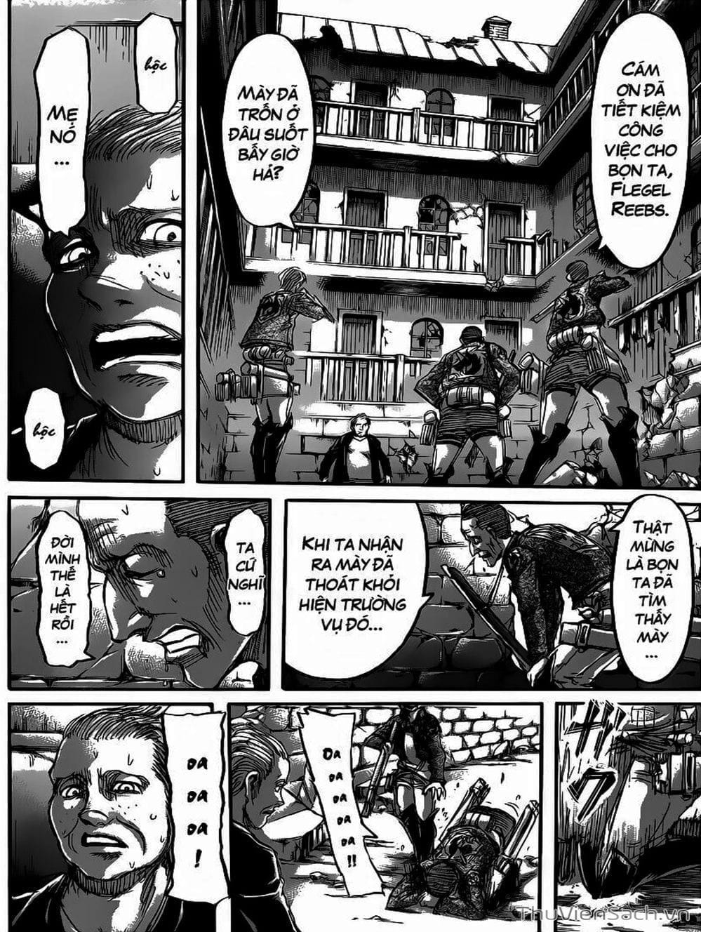 Truyện Tranh Đại Chiến Titan - Attack On Titan trang 8