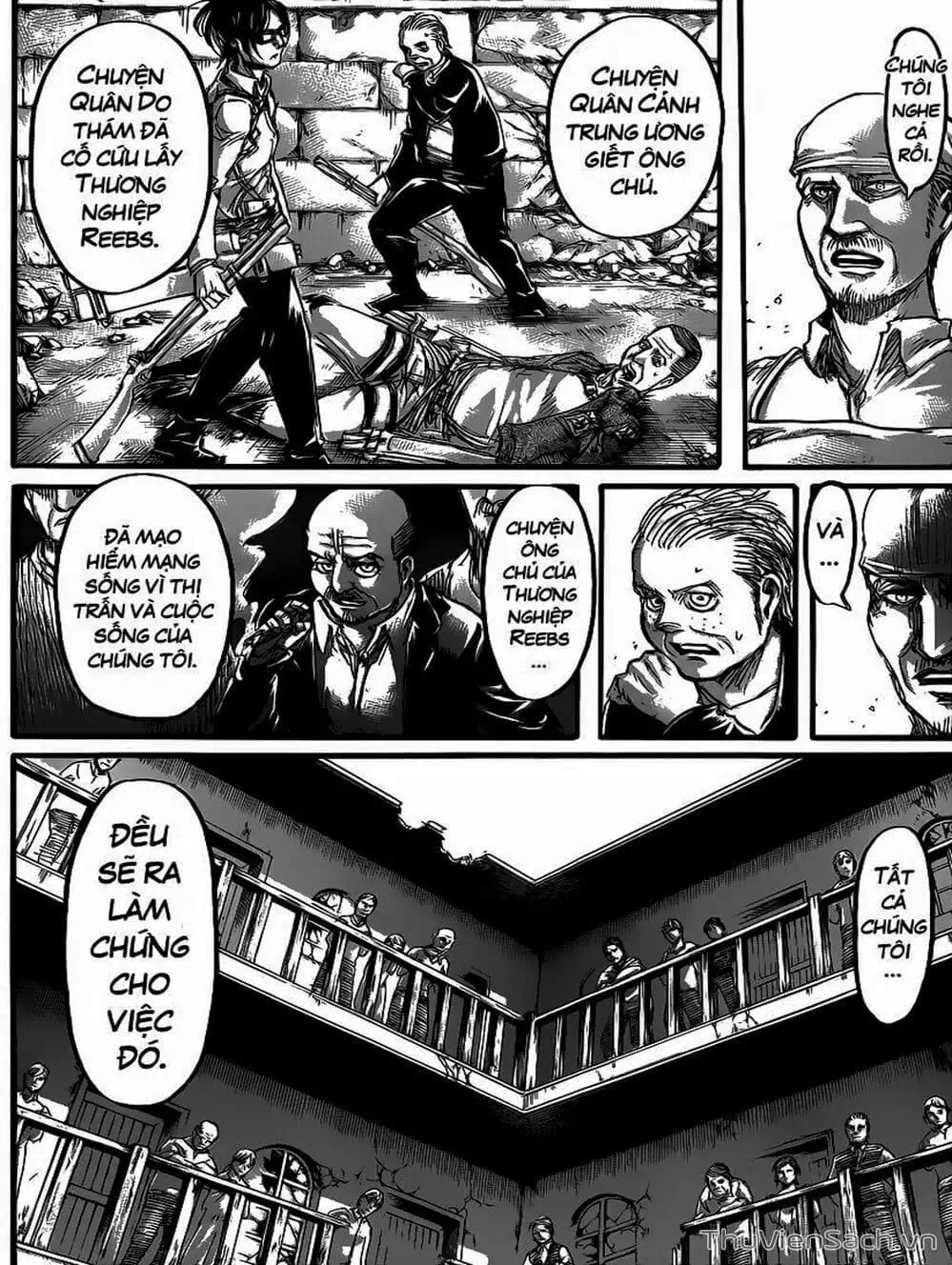 Truyện Tranh Đại Chiến Titan - Attack On Titan trang 8