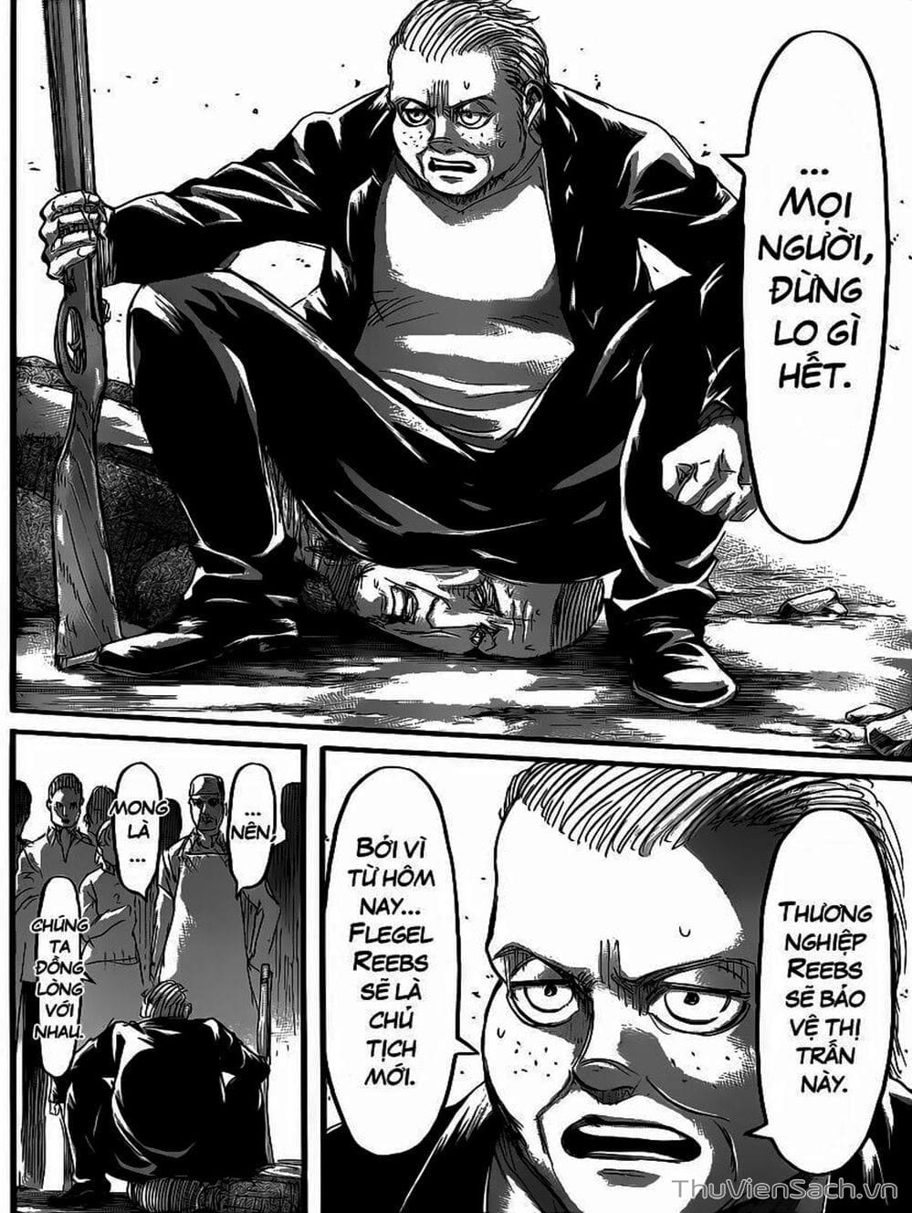 Truyện Tranh Đại Chiến Titan - Attack On Titan trang 8