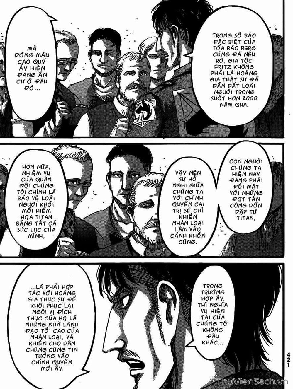 Truyện Tranh Đại Chiến Titan - Attack On Titan trang 8