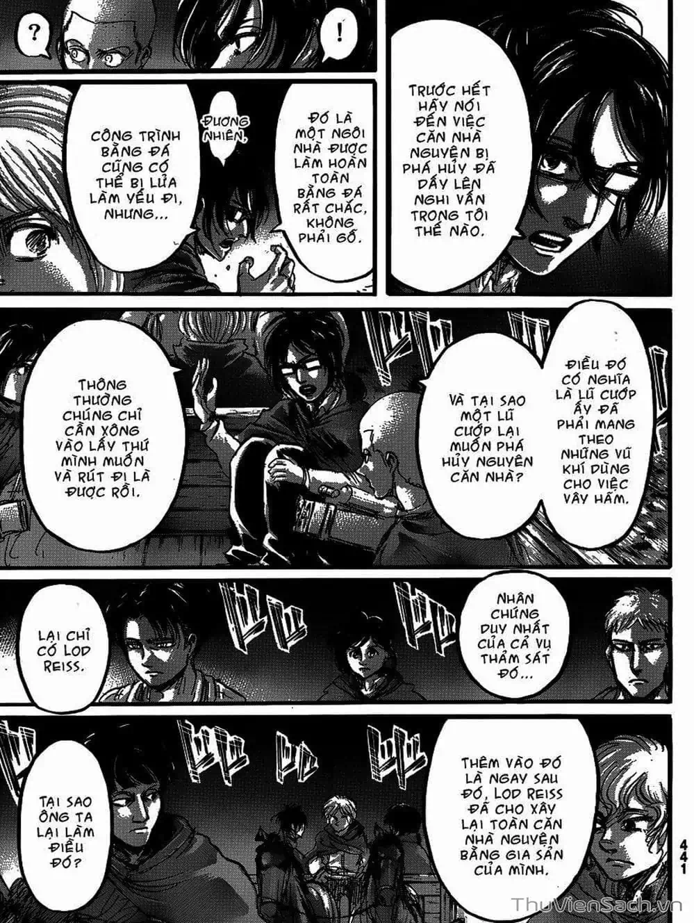 Truyện Tranh Đại Chiến Titan - Attack On Titan trang 8