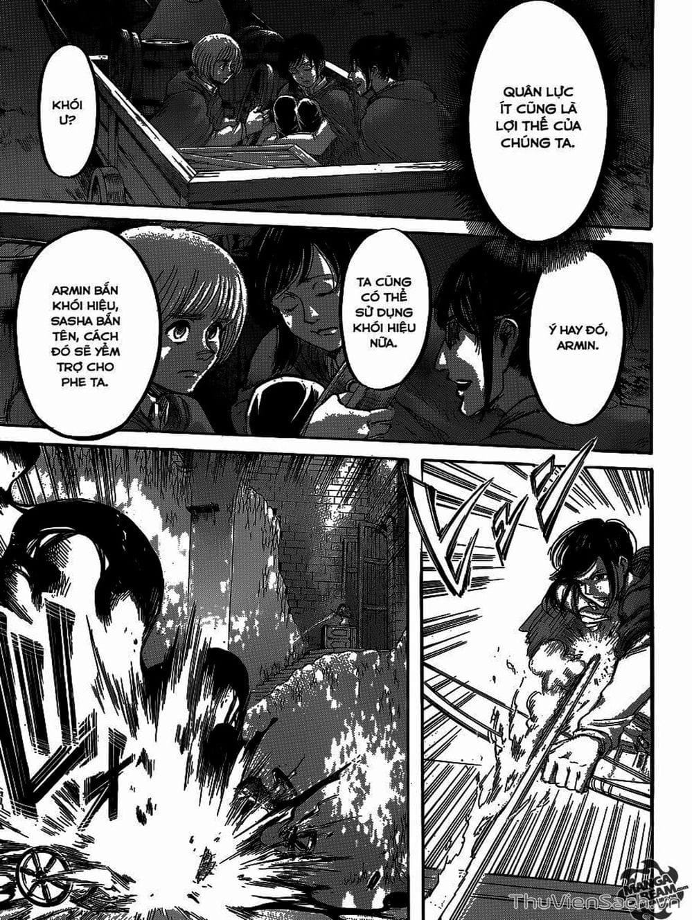 Truyện Tranh Đại Chiến Titan - Attack On Titan trang 8