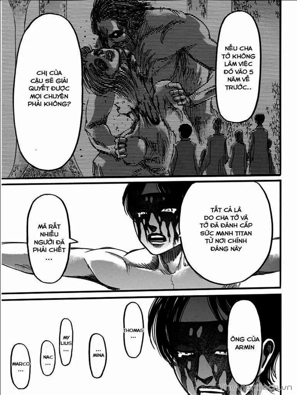 Truyện Tranh Đại Chiến Titan - Attack On Titan trang 8