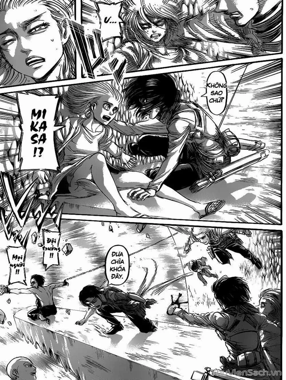 Truyện Tranh Đại Chiến Titan - Attack On Titan trang 8