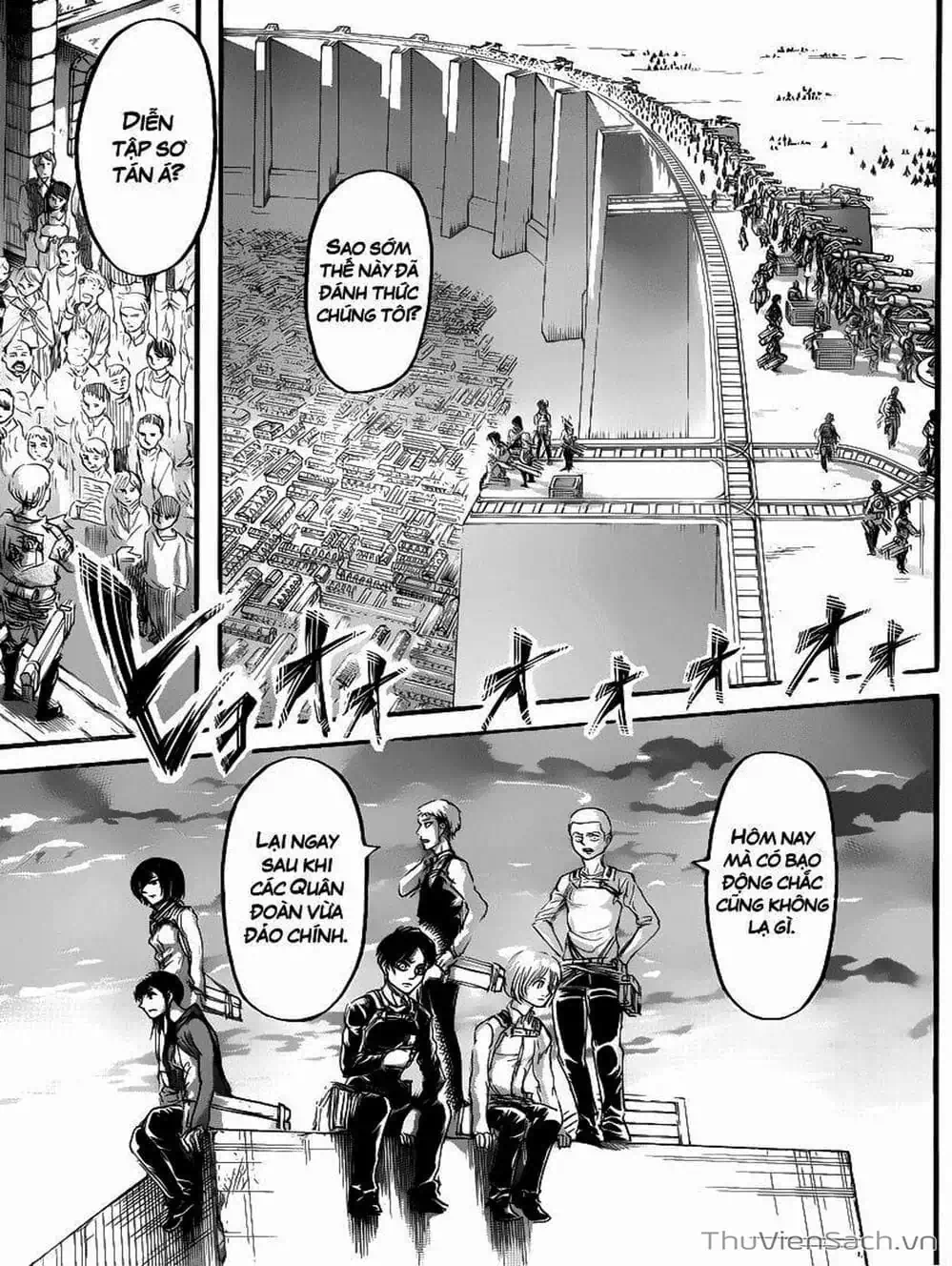Truyện Tranh Đại Chiến Titan - Attack On Titan trang 8
