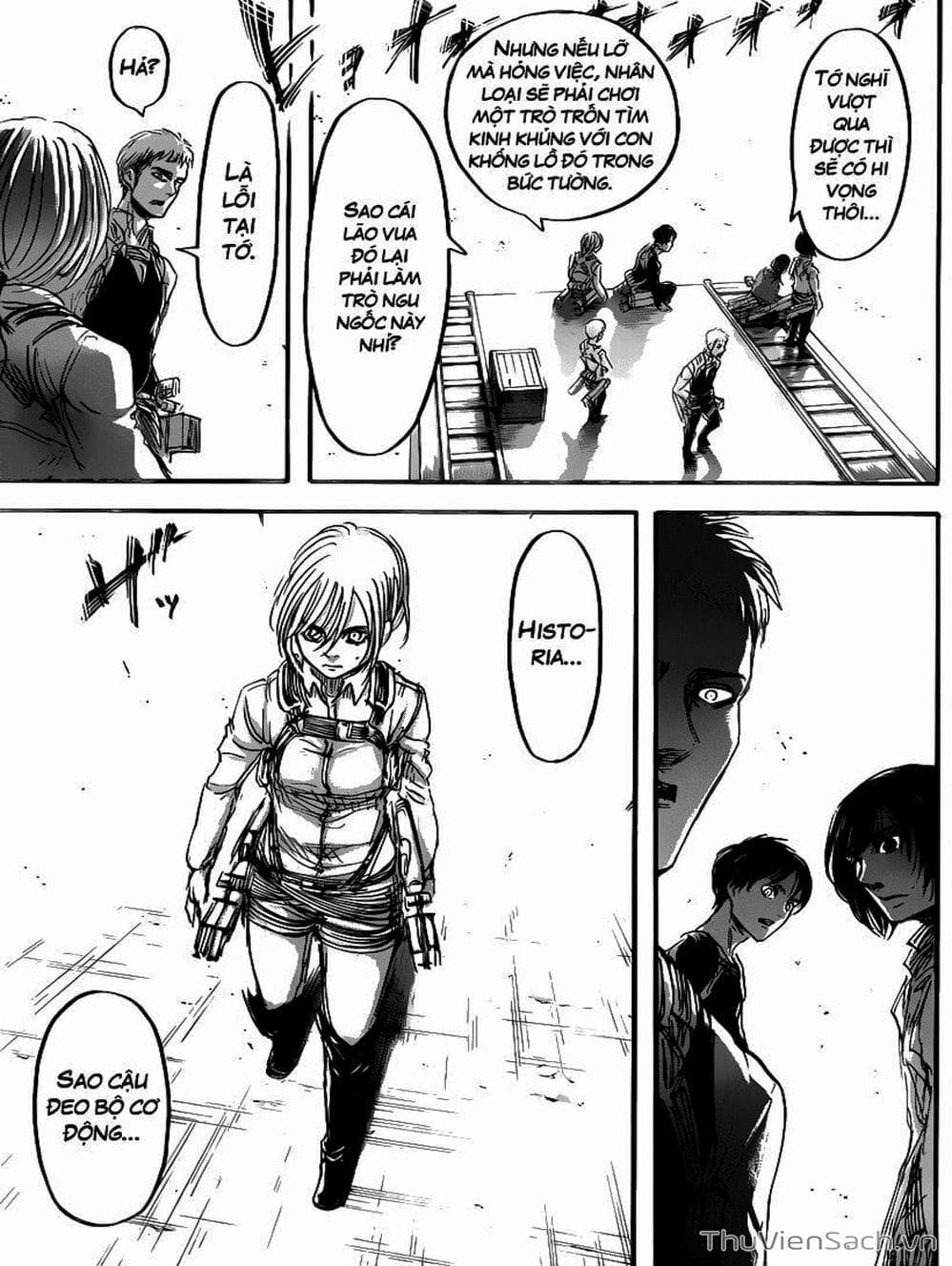 Truyện Tranh Đại Chiến Titan - Attack On Titan trang 8
