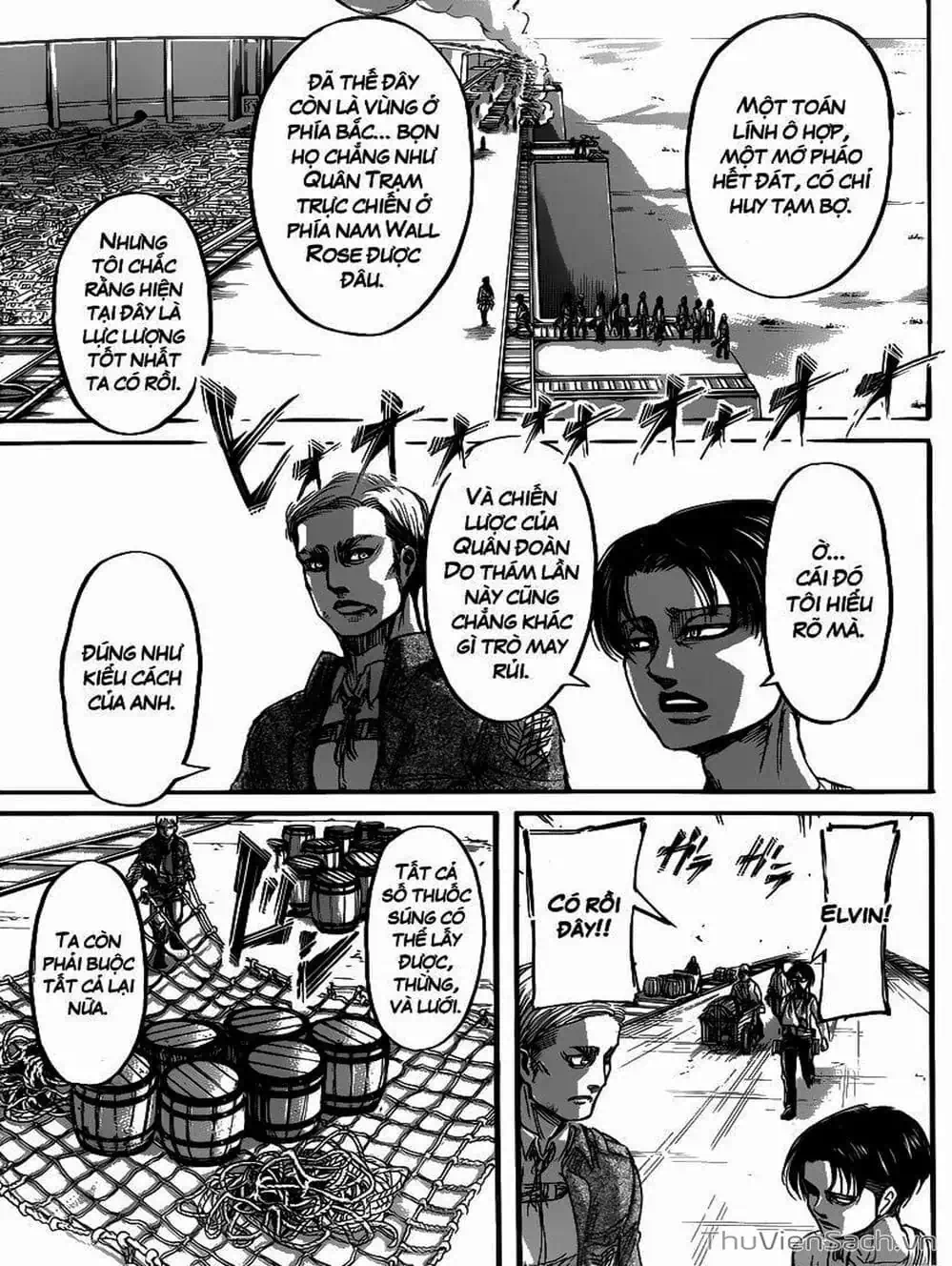 Truyện Tranh Đại Chiến Titan - Attack On Titan trang 8