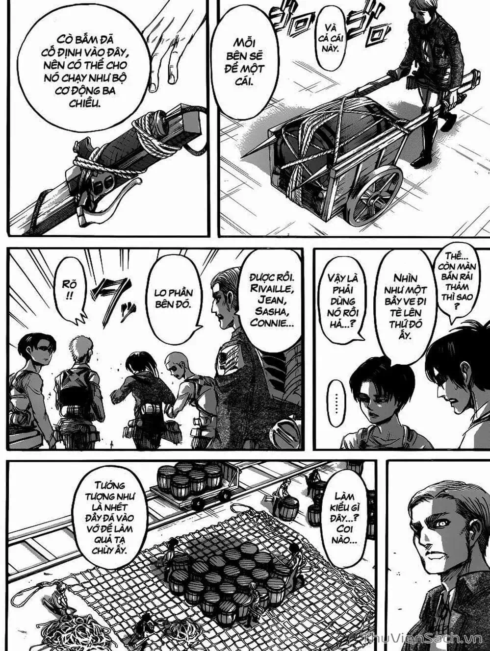 Truyện Tranh Đại Chiến Titan - Attack On Titan trang 8