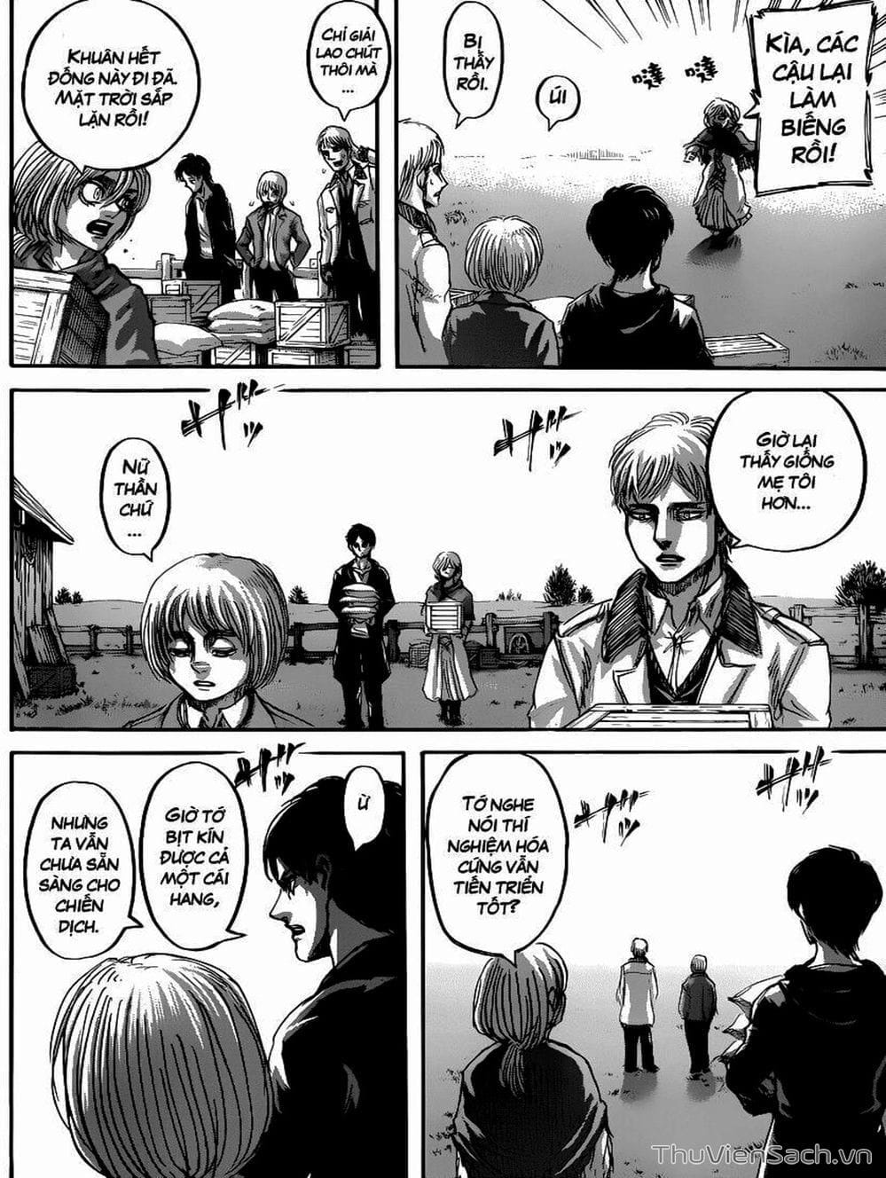 Truyện Tranh Đại Chiến Titan - Attack On Titan trang 8