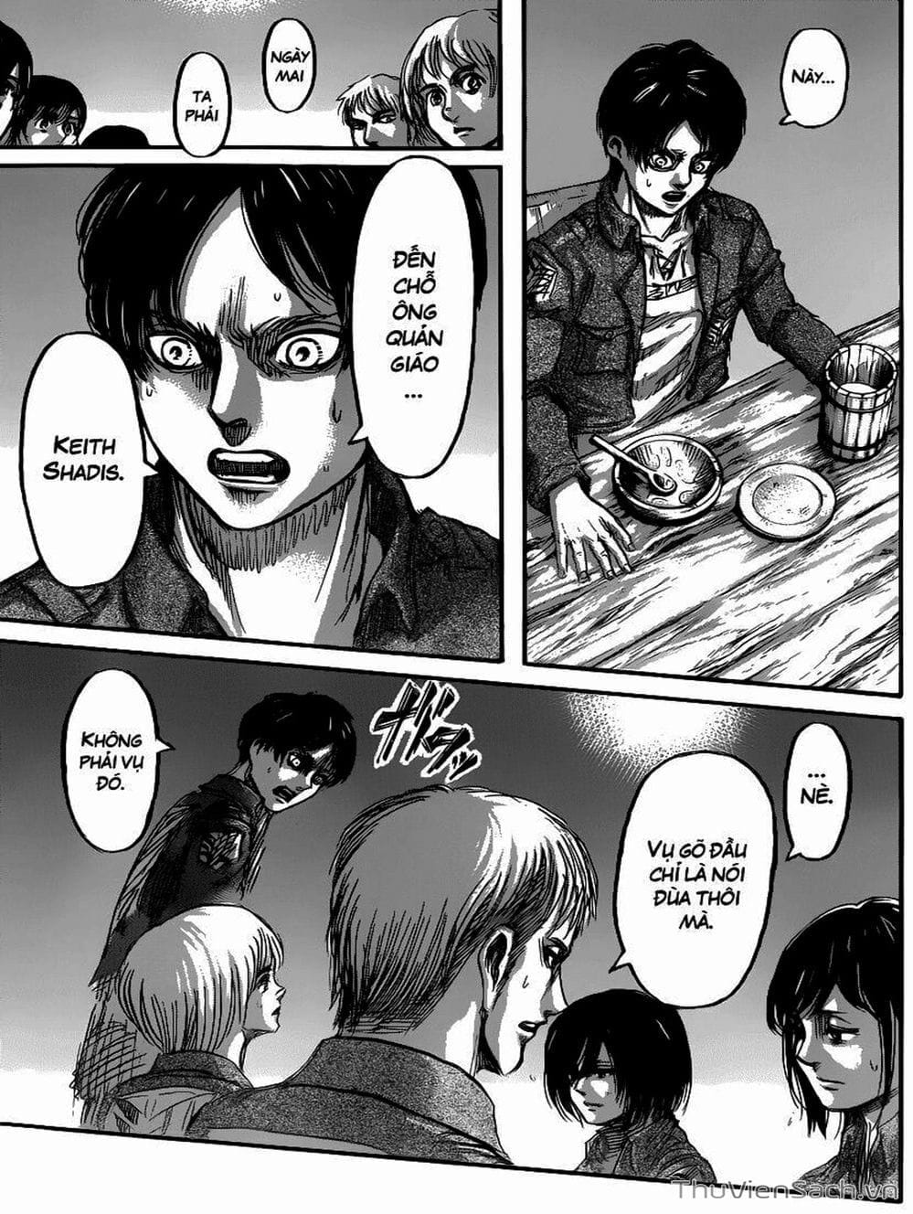Truyện Tranh Đại Chiến Titan - Attack On Titan trang 8