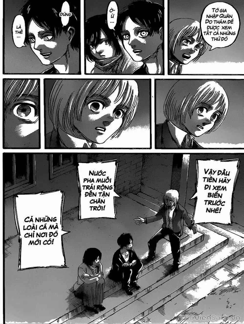Truyện Tranh Đại Chiến Titan - Attack On Titan trang 8