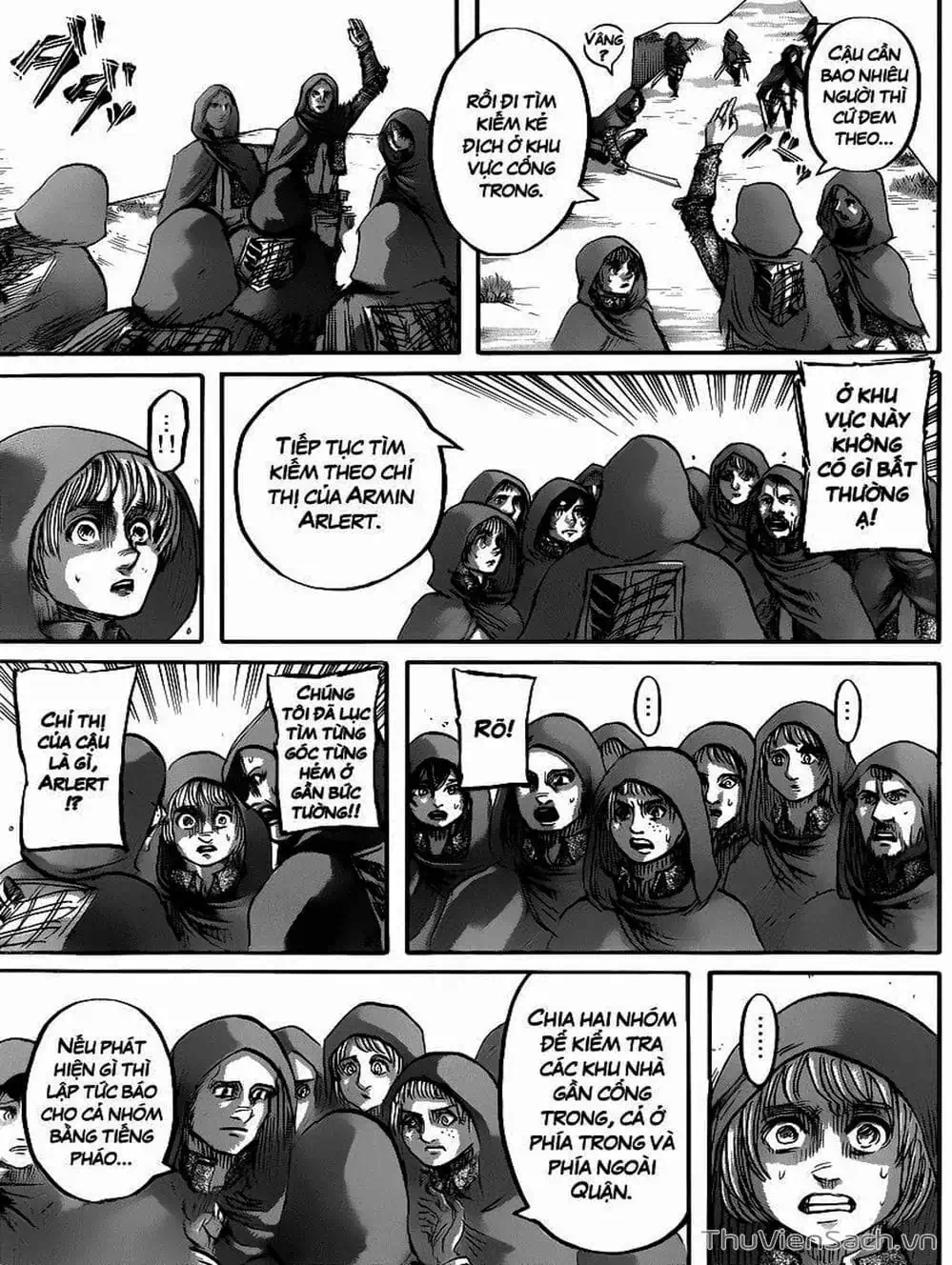 Truyện Tranh Đại Chiến Titan - Attack On Titan trang 8