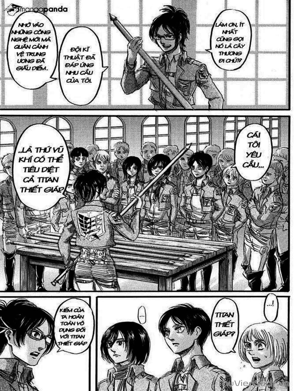 Truyện Tranh Đại Chiến Titan - Attack On Titan trang 8