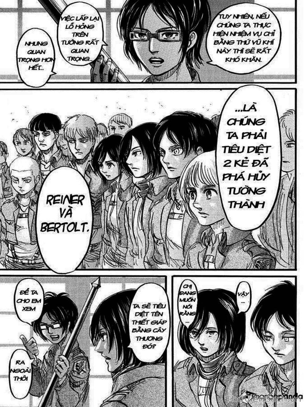 Truyện Tranh Đại Chiến Titan - Attack On Titan trang 8