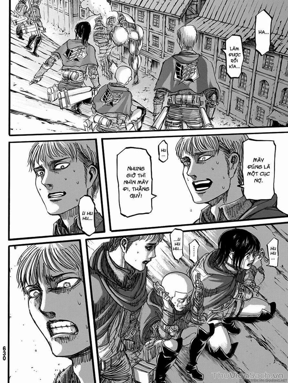 Truyện Tranh Đại Chiến Titan - Attack On Titan trang 8