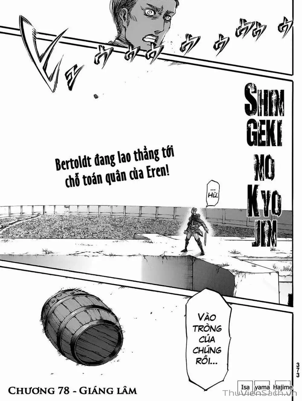 Truyện Tranh Đại Chiến Titan - Attack On Titan trang 8