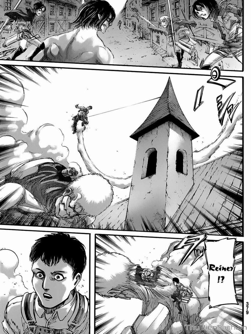Truyện Tranh Đại Chiến Titan - Attack On Titan trang 8