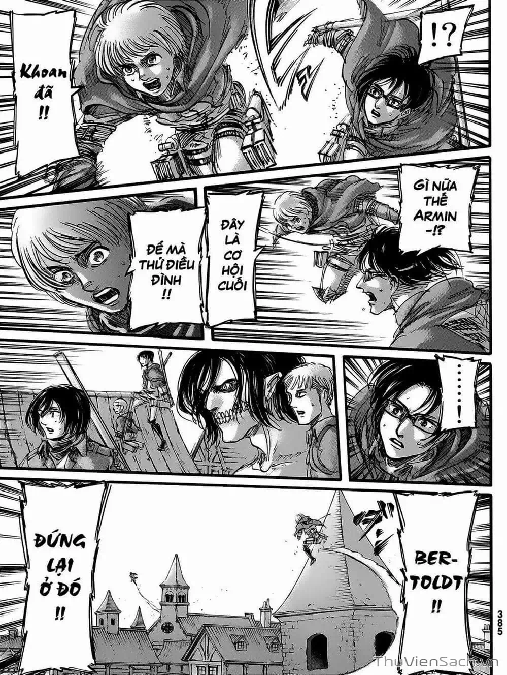 Truyện Tranh Đại Chiến Titan - Attack On Titan trang 8