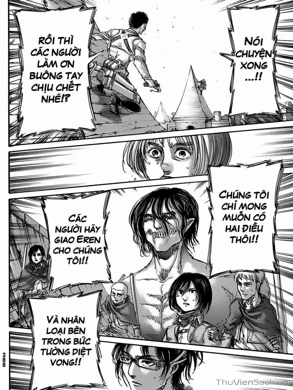Truyện Tranh Đại Chiến Titan - Attack On Titan trang 8