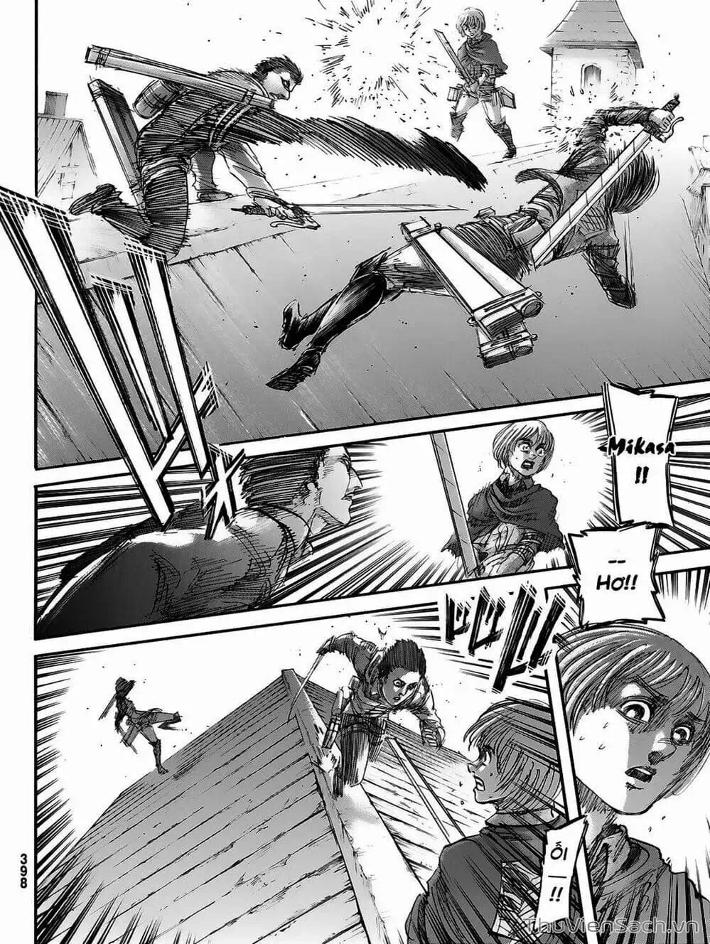 Truyện Tranh Đại Chiến Titan - Attack On Titan trang 8