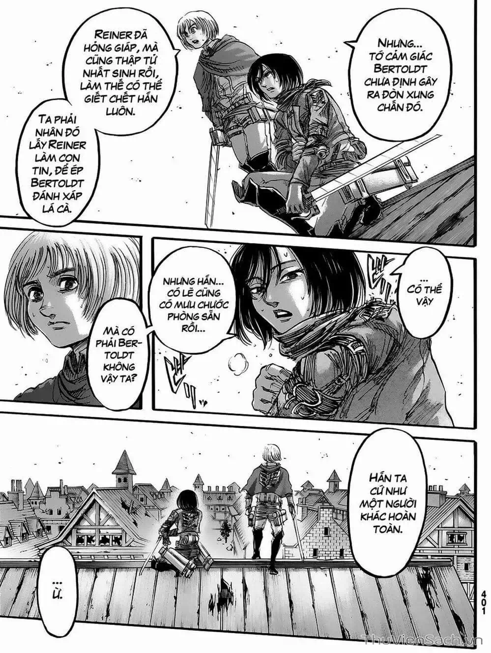 Truyện Tranh Đại Chiến Titan - Attack On Titan trang 8