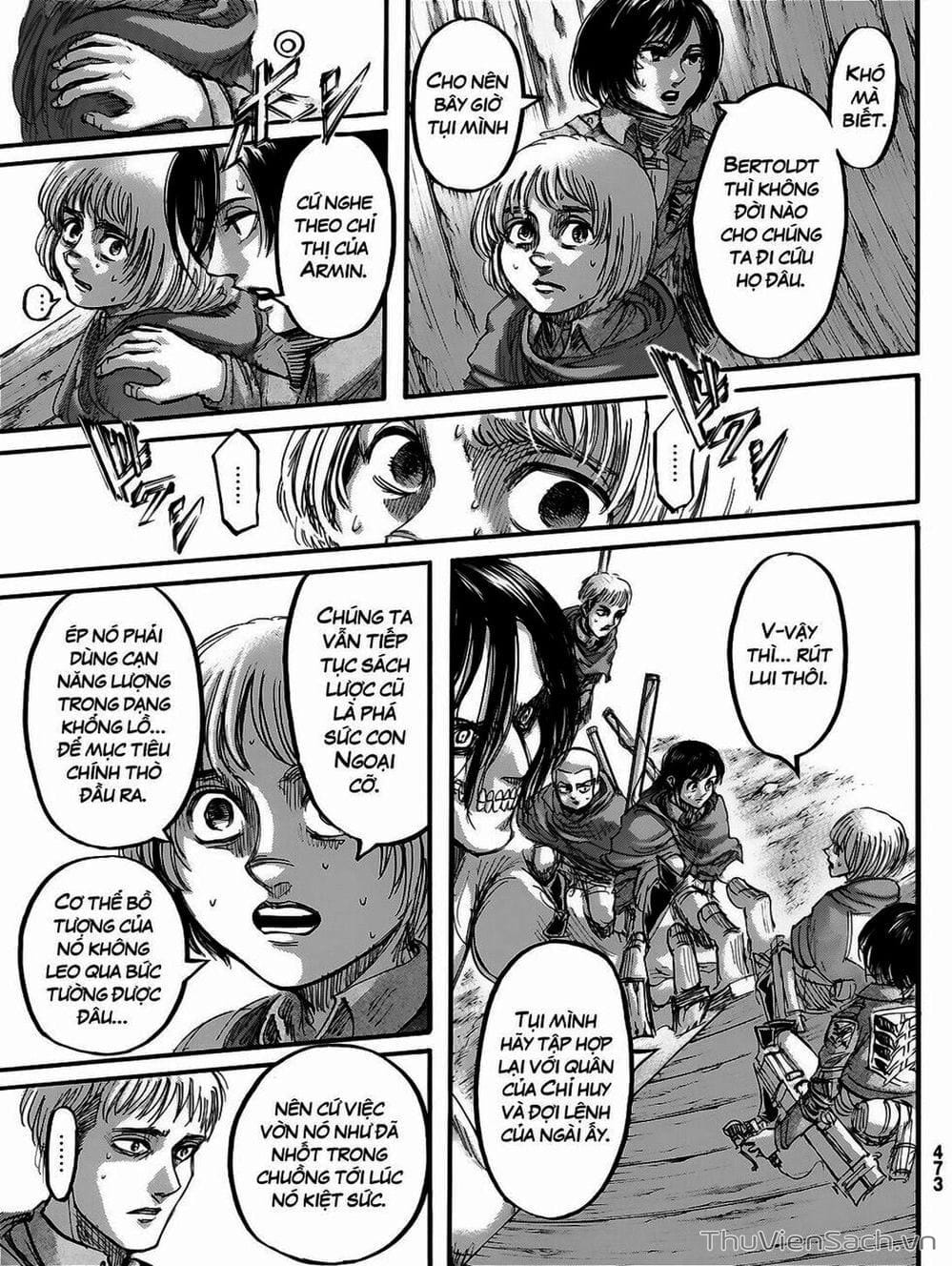 Truyện Tranh Đại Chiến Titan - Attack On Titan trang 8