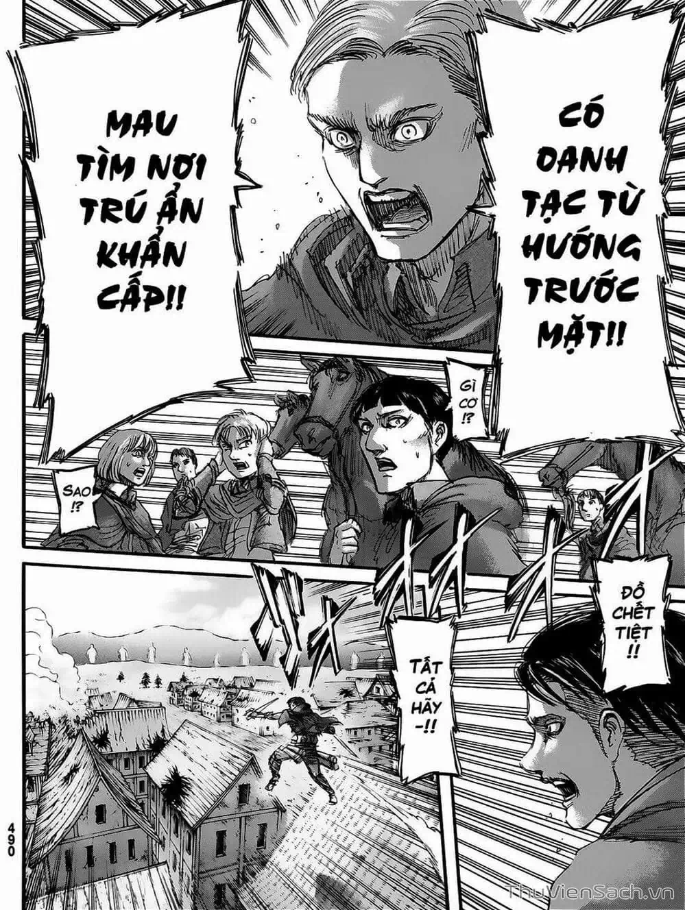 Truyện Tranh Đại Chiến Titan - Attack On Titan trang 8