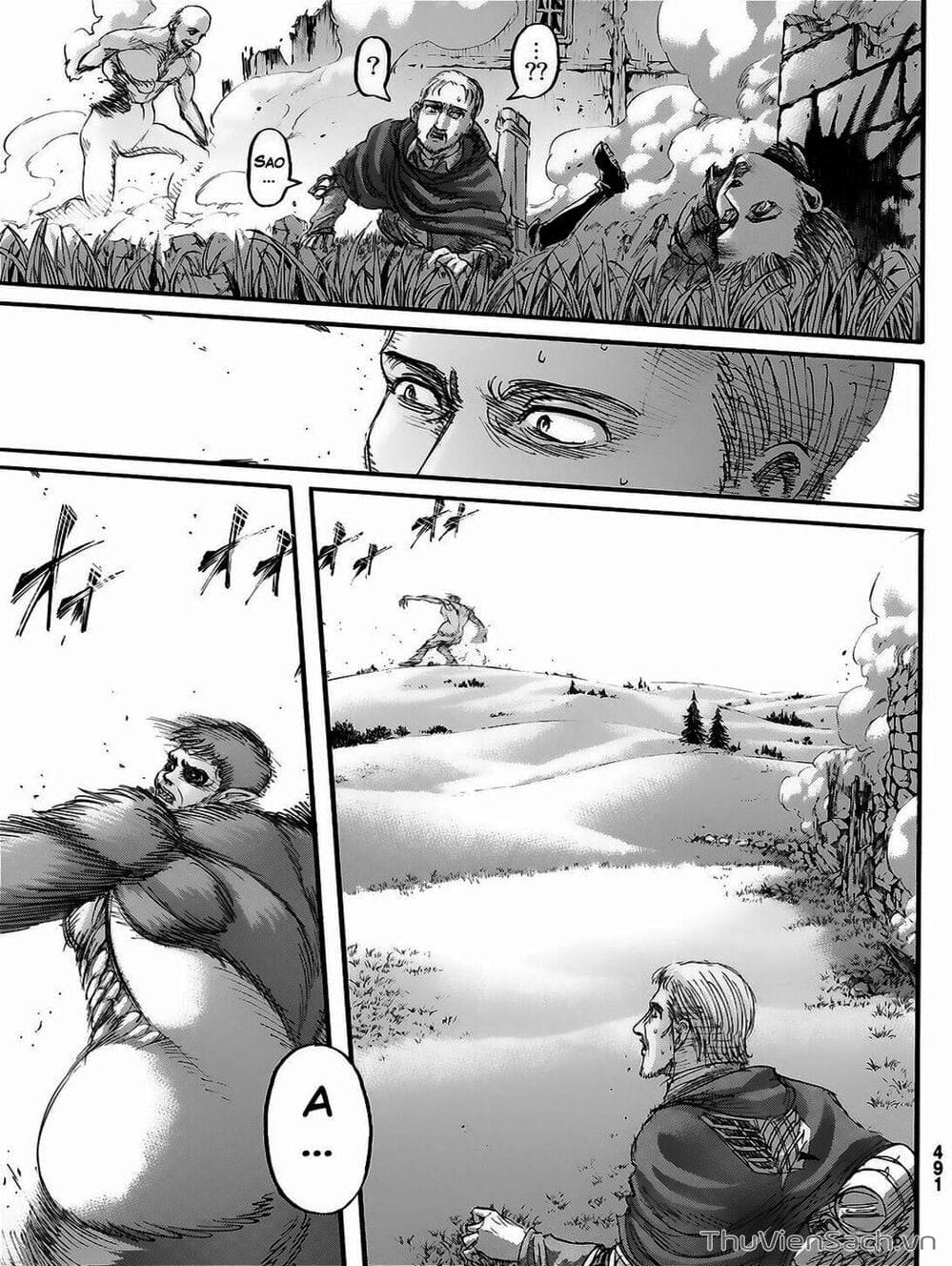 Truyện Tranh Đại Chiến Titan - Attack On Titan trang 8
