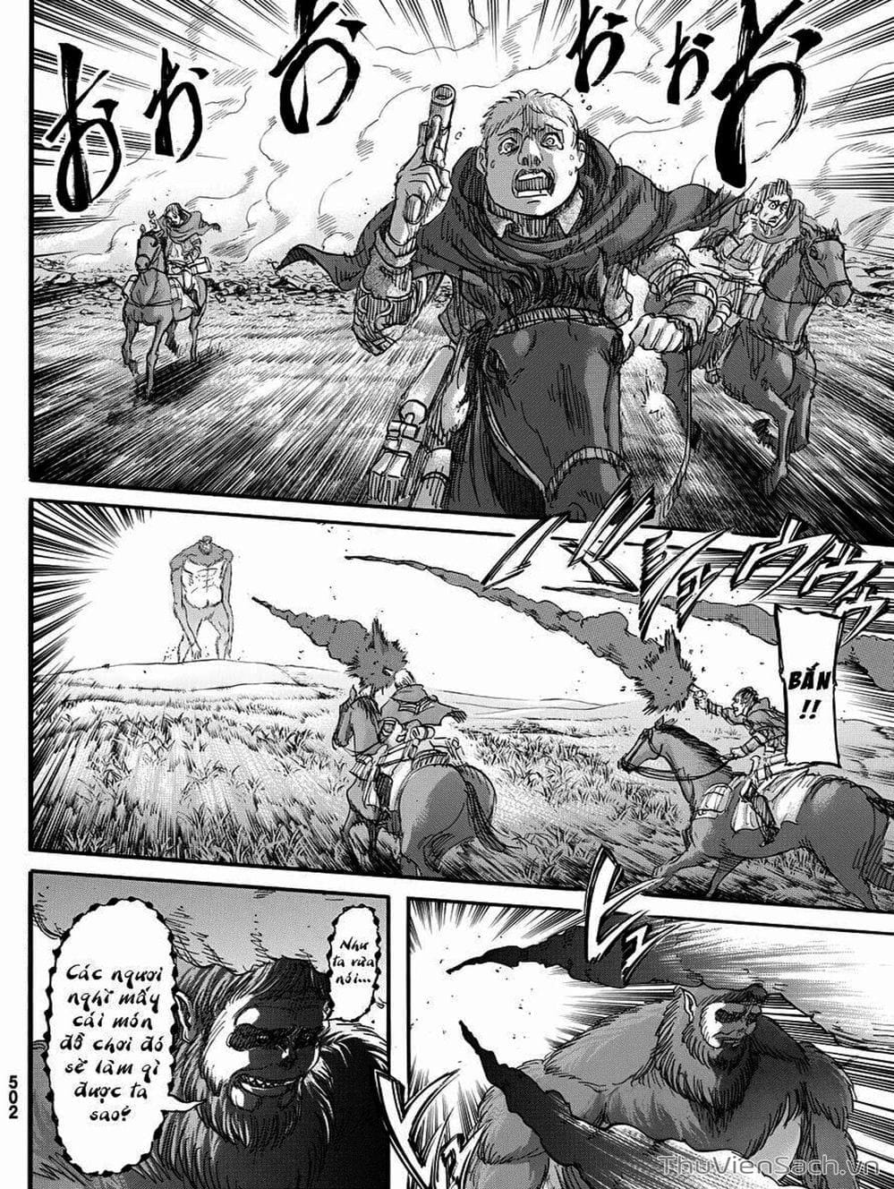 Truyện Tranh Đại Chiến Titan - Attack On Titan trang 8