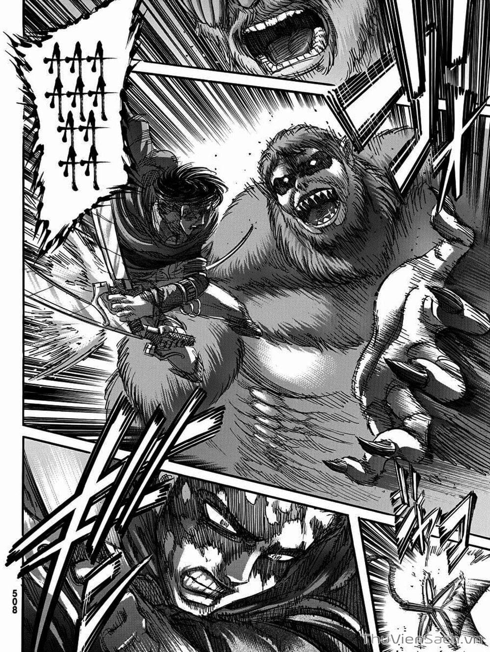 Truyện Tranh Đại Chiến Titan - Attack On Titan trang 8