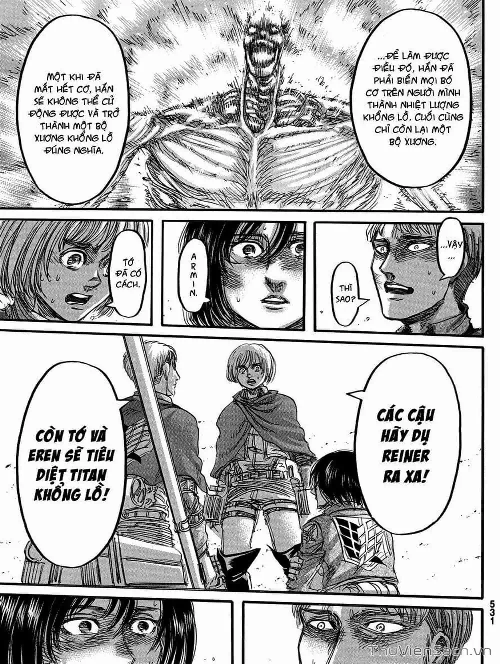 Truyện Tranh Đại Chiến Titan - Attack On Titan trang 8
