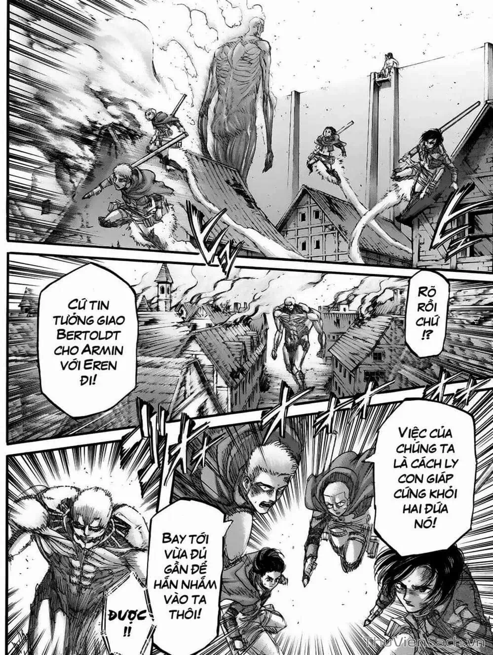 Truyện Tranh Đại Chiến Titan - Attack On Titan trang 8