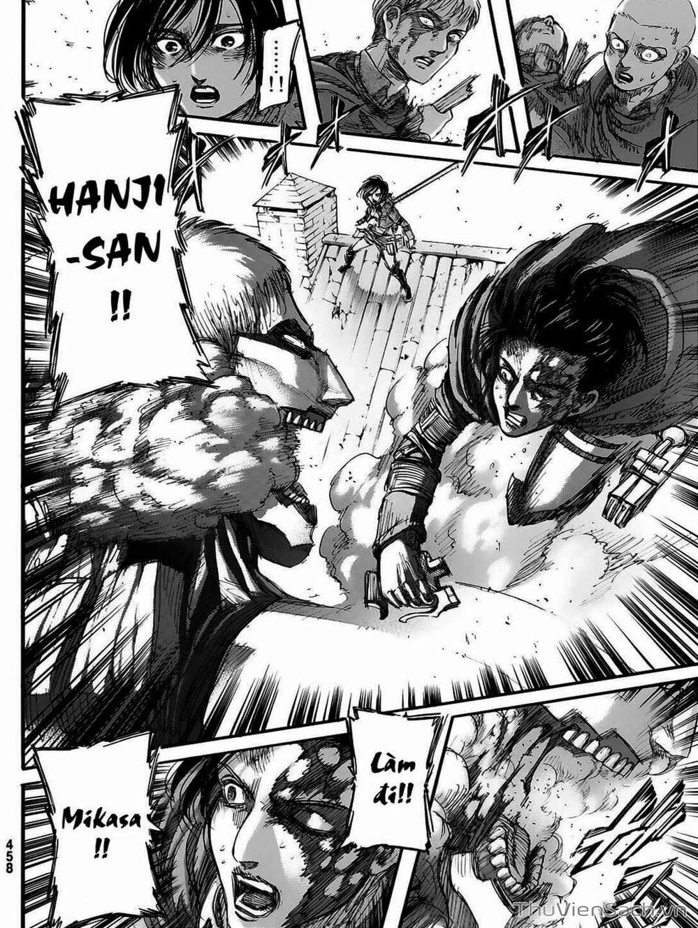Truyện Tranh Đại Chiến Titan - Attack On Titan trang 8