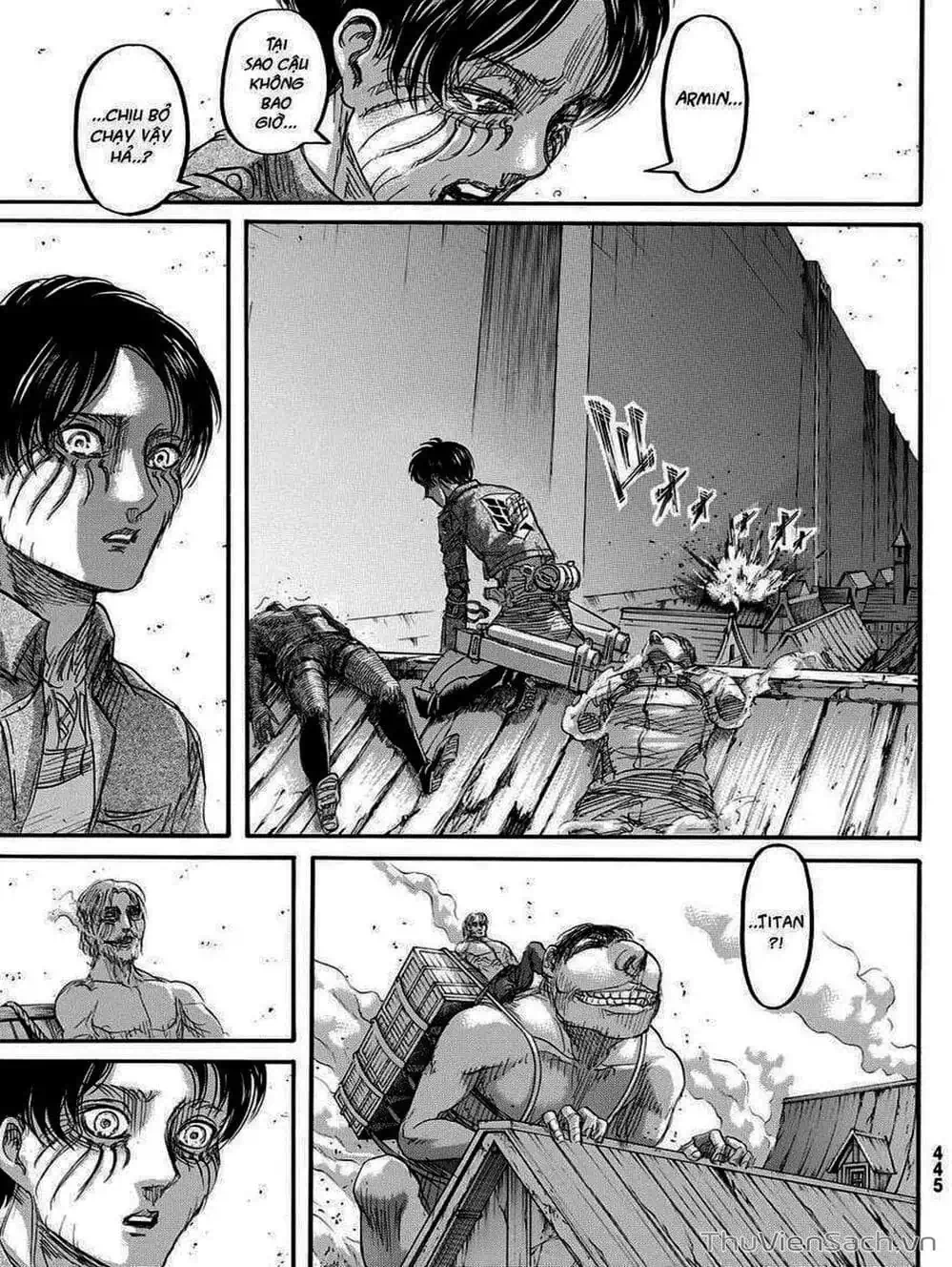 Truyện Tranh Đại Chiến Titan - Attack On Titan trang 8