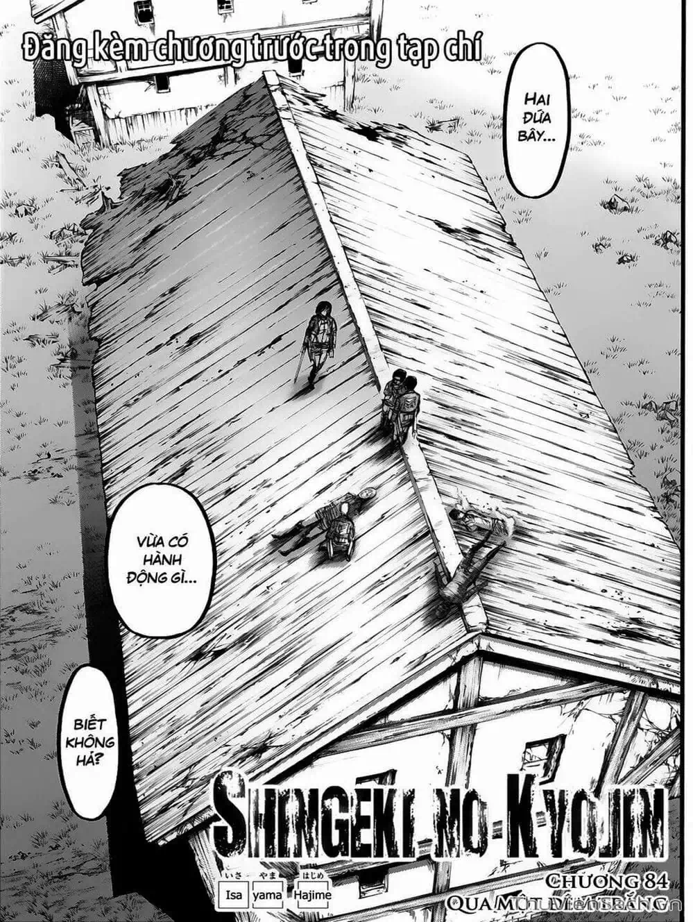 Truyện Tranh Đại Chiến Titan - Attack On Titan trang 8