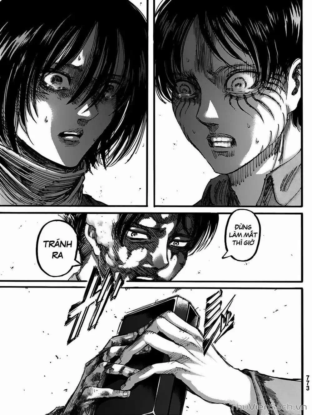 Truyện Tranh Đại Chiến Titan - Attack On Titan trang 8