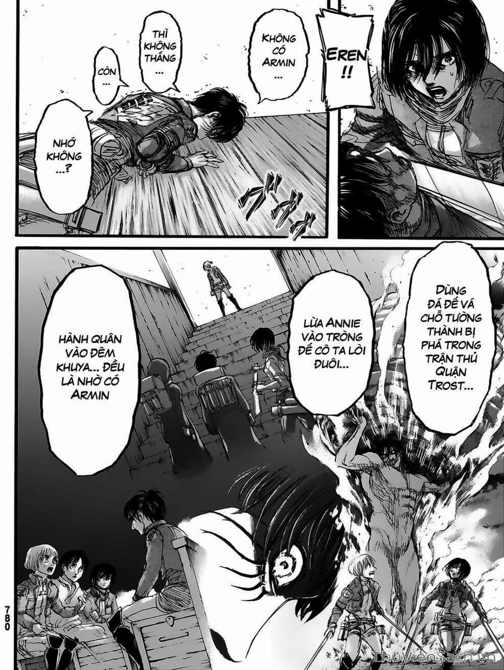 Truyện Tranh Đại Chiến Titan - Attack On Titan trang 8