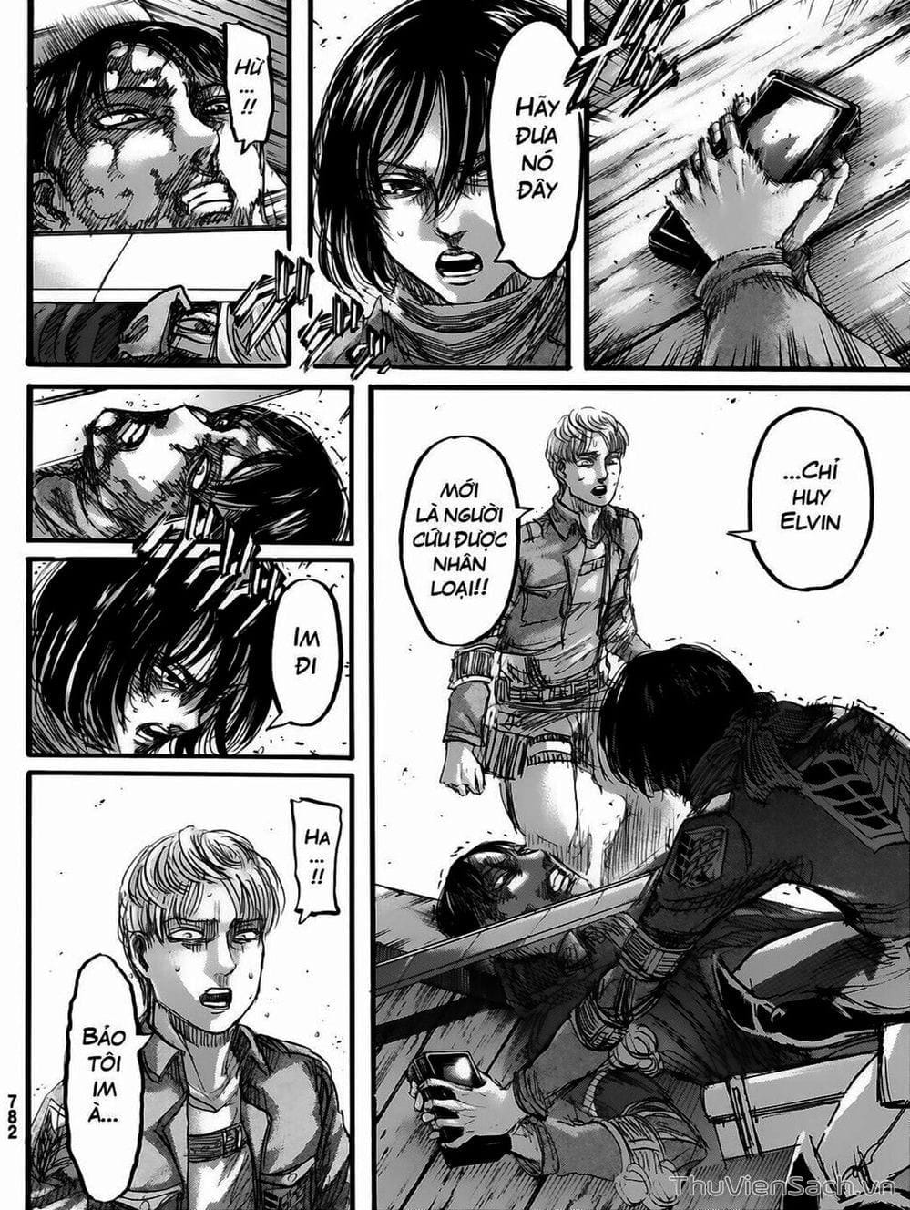 Truyện Tranh Đại Chiến Titan - Attack On Titan trang 8
