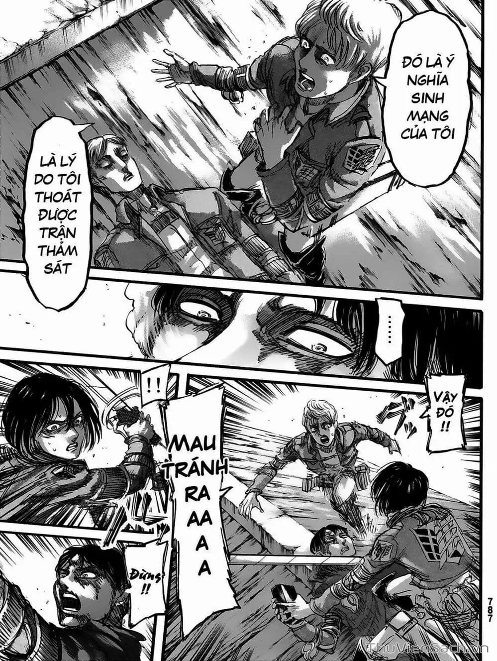 Truyện Tranh Đại Chiến Titan - Attack On Titan trang 8