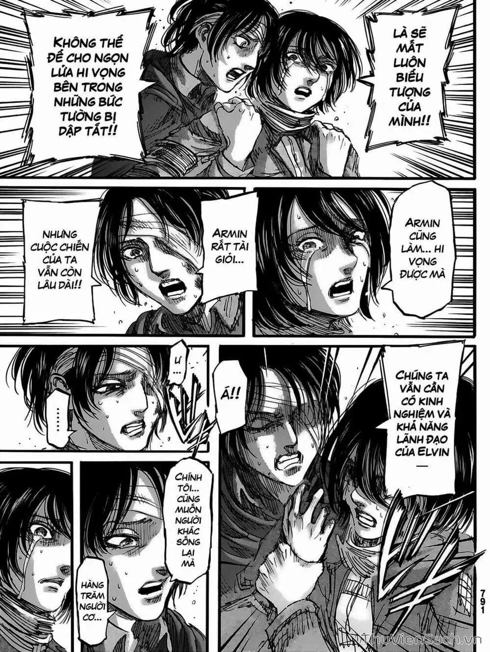 Truyện Tranh Đại Chiến Titan - Attack On Titan trang 8