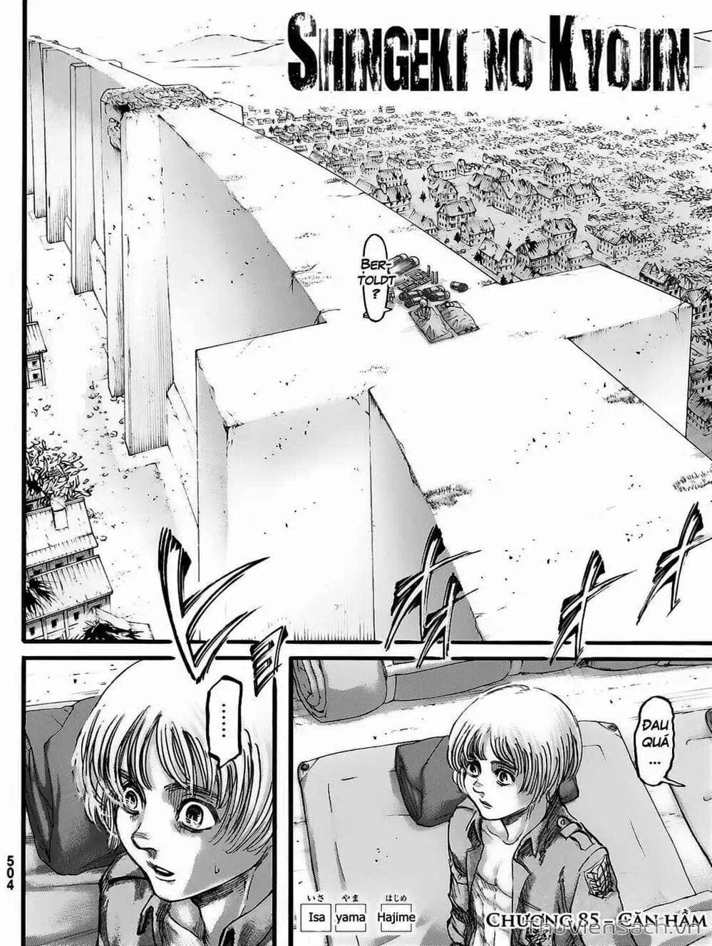 Truyện Tranh Đại Chiến Titan - Attack On Titan trang 8