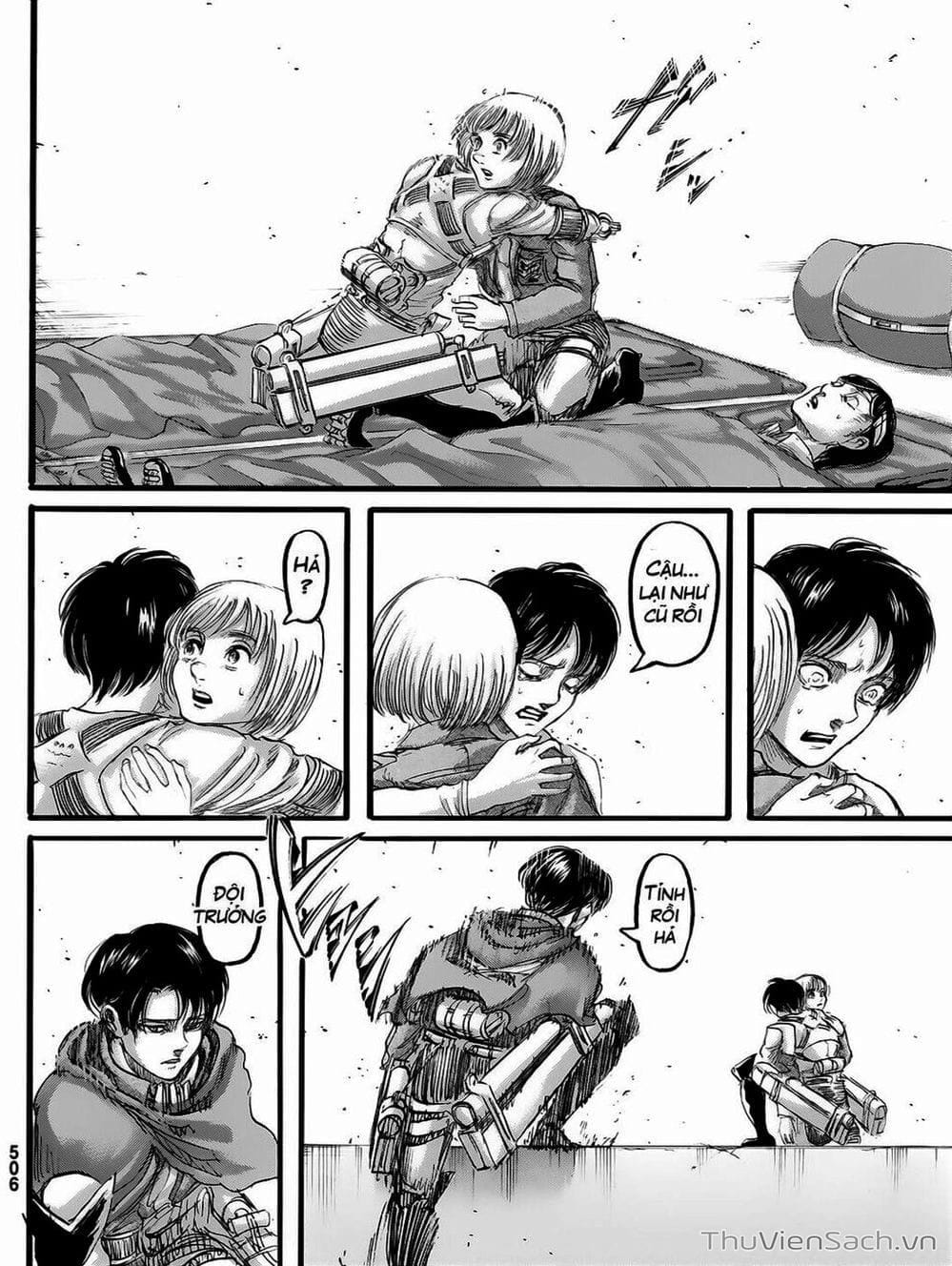 Truyện Tranh Đại Chiến Titan - Attack On Titan trang 8