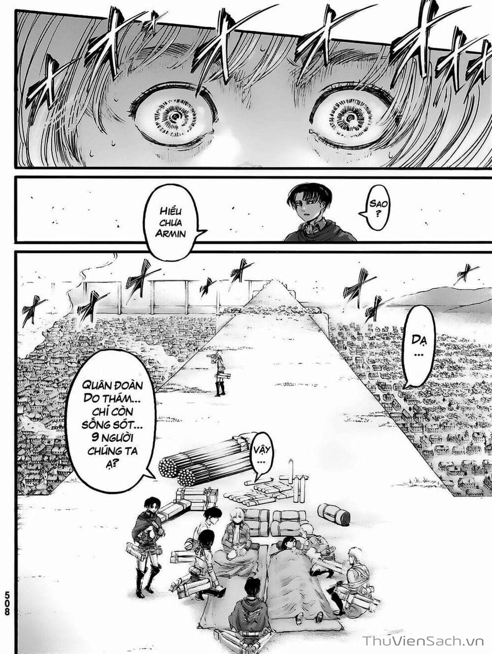 Truyện Tranh Đại Chiến Titan - Attack On Titan trang 8