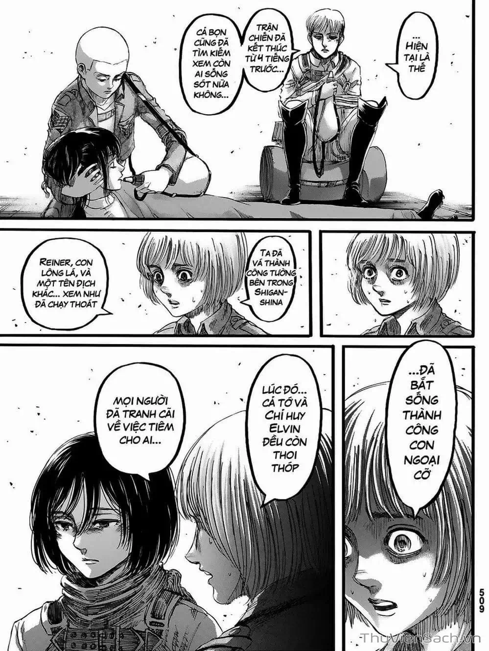 Truyện Tranh Đại Chiến Titan - Attack On Titan trang 8